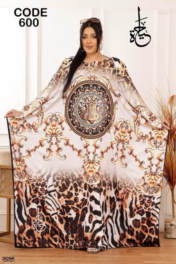 العبايه Queen كريب تركي مستورد طباعه ديجتال (2)