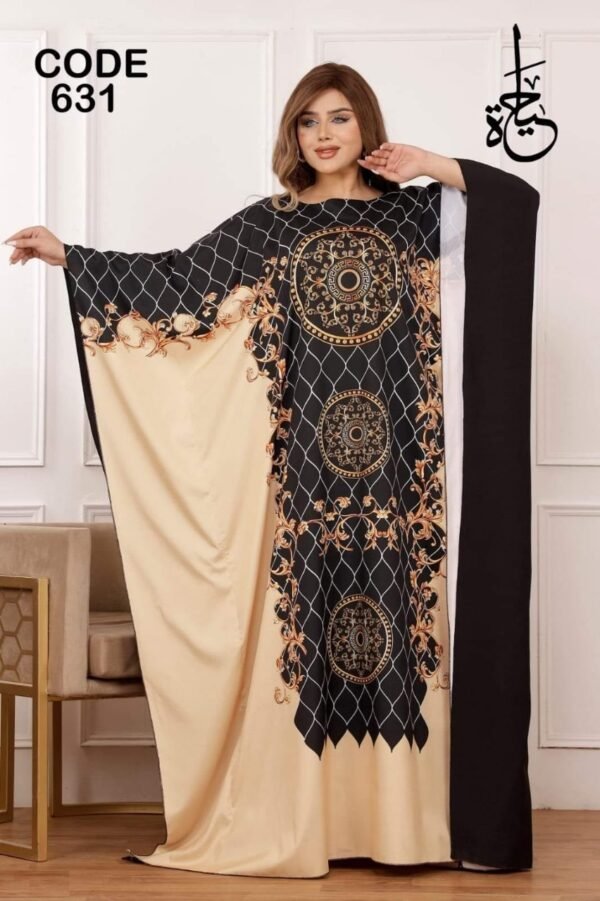 ⁦العبايه كريب تركي كود 631⁩ - الصورة ⁦3⁩